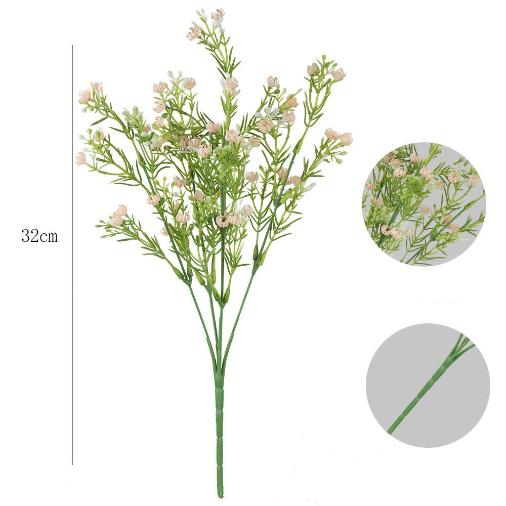 Paniculata artificial con resistencia a los rayos UV para jardín, balcón y terraza