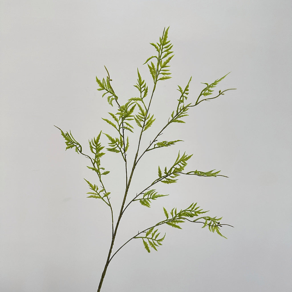 Planta Artificial Helecho Persa, Arbusto de Helechos con Hojas de Goma Blanda, Interior y Exterior