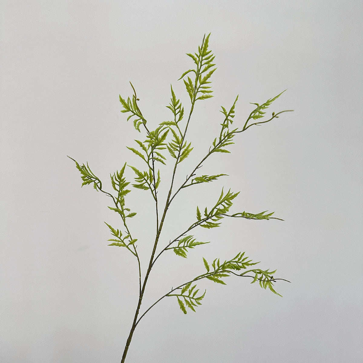 Planta Artificial Helecho Persa, Arbusto de Helechos con Hojas de Goma Blanda, Interior y Exterior