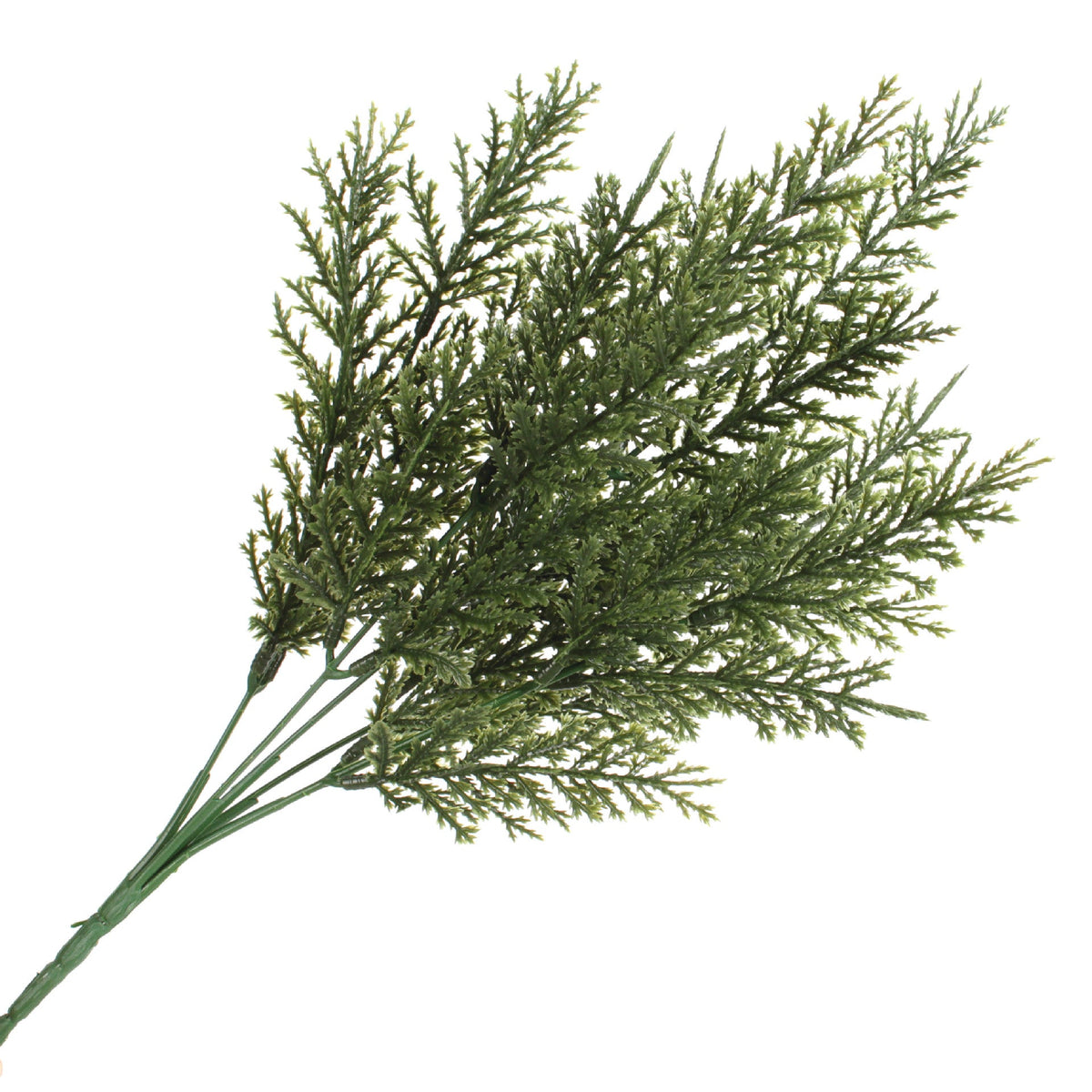 Ramas de pino artificiales con resistencia a los rayos UV con tacto real para jardín, balcón y terraza