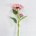 Girasol Artificial de 116 cm, 2 Flores, Decoración Moderna para Hogar y Eventos