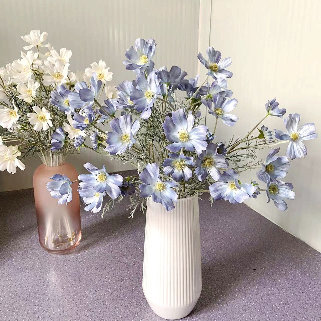 Rosas artificiales de 23" para bodas y eventos - Morado