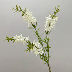 Arbusto de Lilas Artificial, Planta Decorativa de Plástico para Interior y Exterior, Ideal para Bodas, Hogar y Oficina