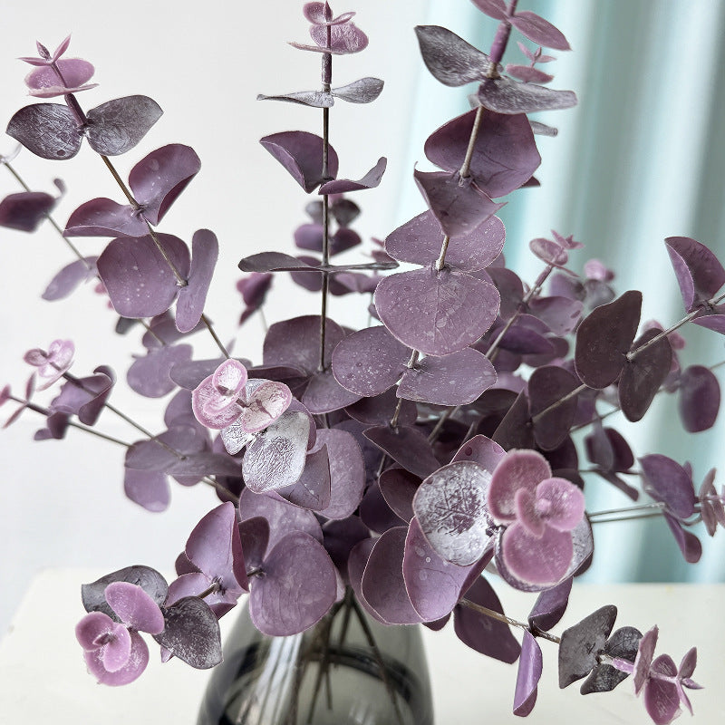 3 Ramas de Eucalipto Artificial, 45 cm, Decoración Hogar, Bodas y Eventos