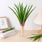 Ramo artificial de cymbidium, 42 cm, estilo rústico, decoración de interior y eventos