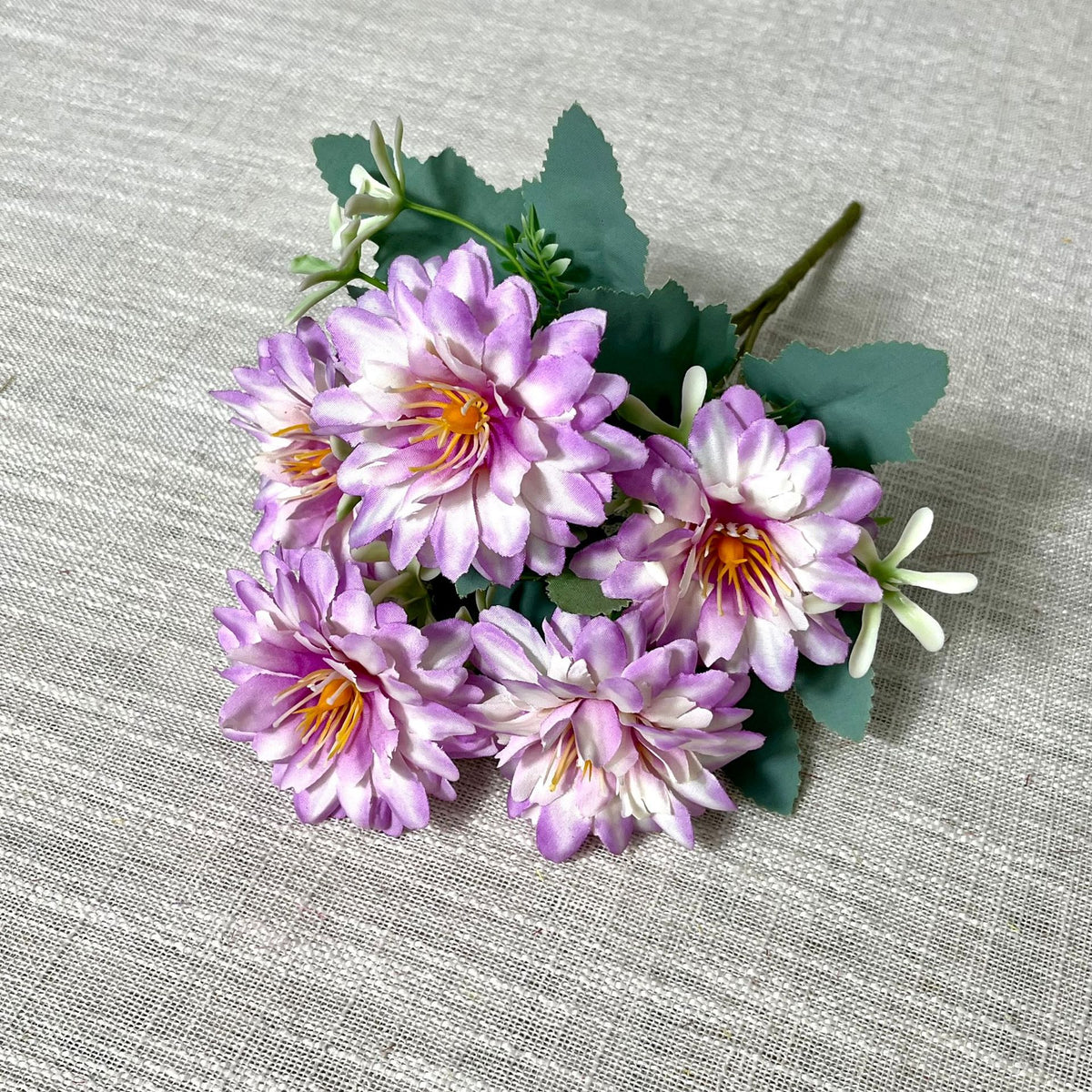 Ramo de Cosmos Artificial con 5 Cabezas de Flor, Tela de Seda Sintética, Estilo Campestre para Boda y Hogar
