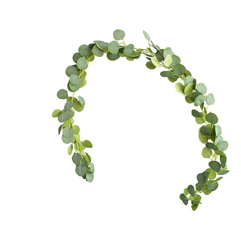 Planta artificial de eucalipto con 146 hojas, enredadera decorativa de 190 cm para bodas y hogar