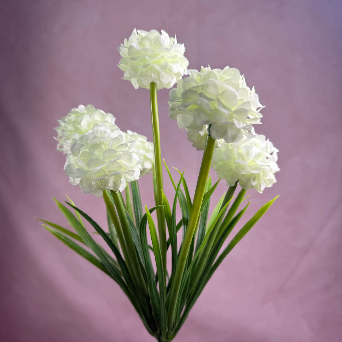 Ramo de 6 flores artificiales de crisantemo PU, 45 cm, estilo moderno, decoración interior para bodas, oficina, hogar, hotel