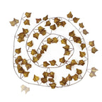 Guirnalda de Hojas de Arce Otoñal Artificial, Enredadera de Tela con 72 Hojas, 220 cm, para Decoración Otoño y Hogar