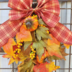 Calabazas artificiales de 19" x 10" para decoración del hogar
