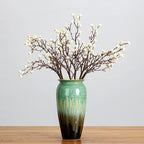 Rama decorativa con frutos de Sabicú, estilo retro, 62 cm, material de espuma, para interiores