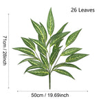 Planta artificial de Sansevieria, 63 cm, decoración moderna nórdica para hogar u oficina