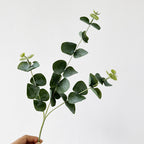 3 Ramas de Eucalipto Artificial, 45 cm, Decoración Hogar, Bodas y Eventos