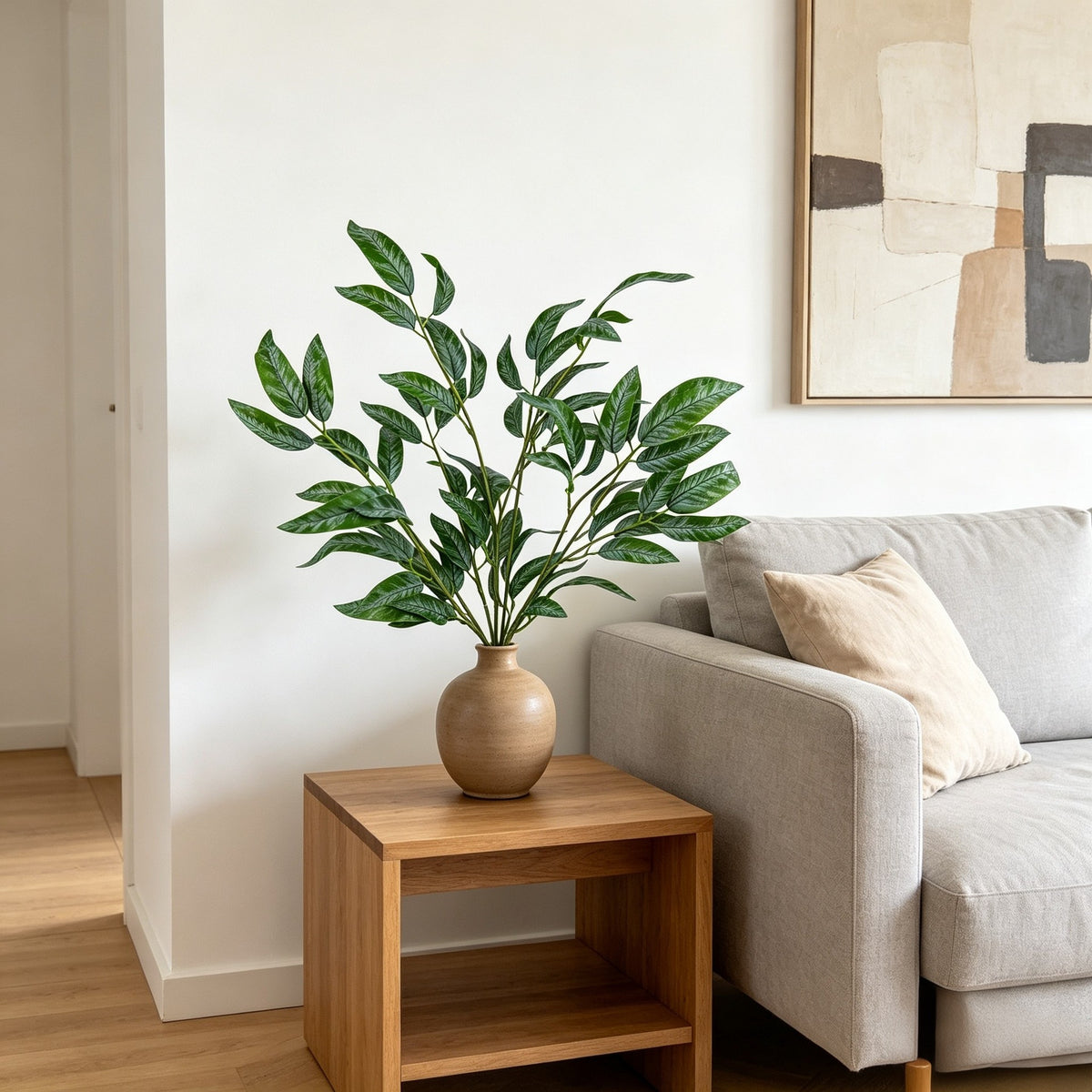 Planta artificial de Sansevieria, 63 cm, decoración moderna nórdica para hogar u oficina