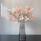 Rosas artificiales de 23" para bodas y eventos - Blanco