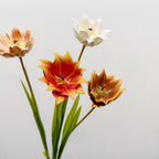 Tulipán artificial de 69 cm, decoración floral moderna para hogar, bodas y oficinas, estilo minimalista