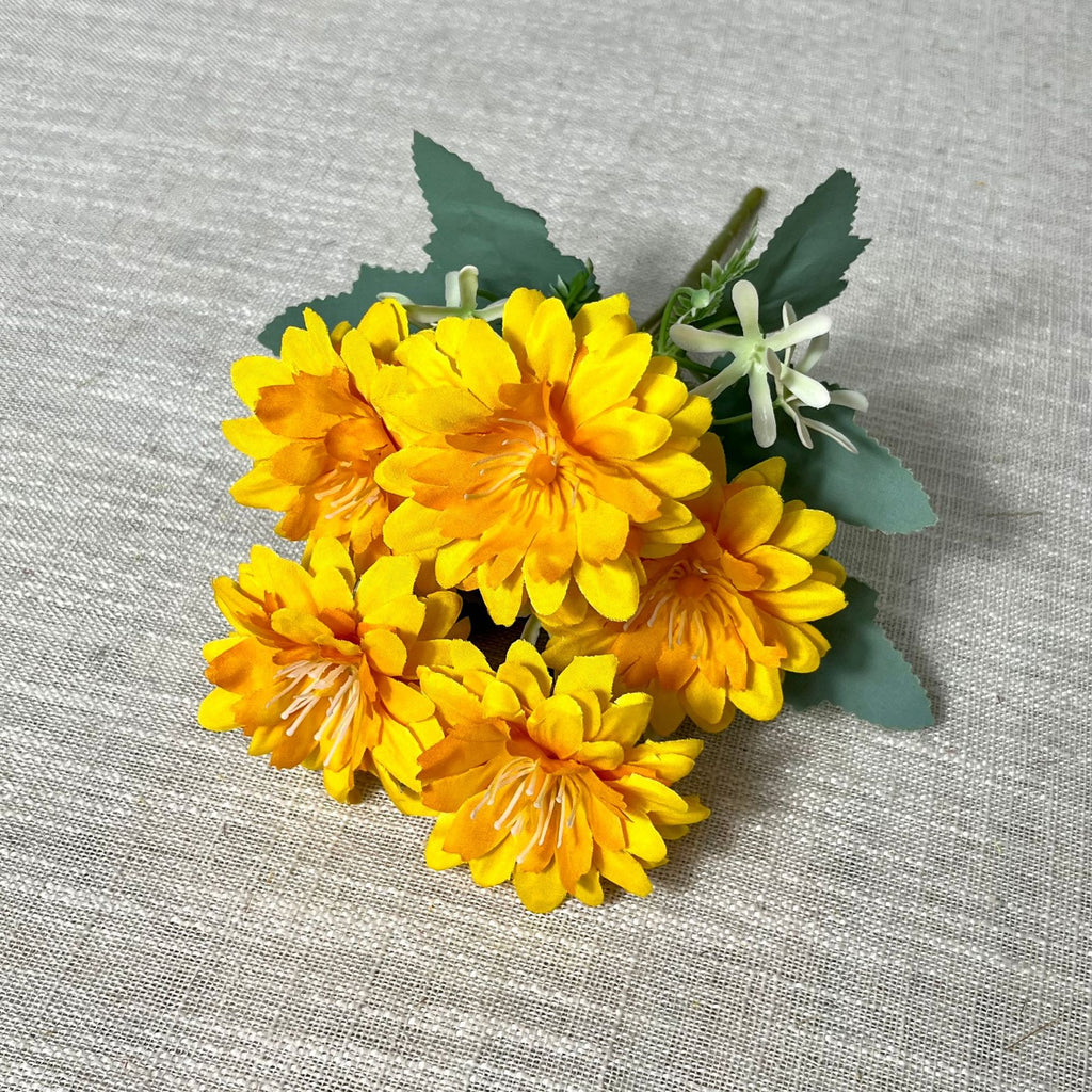 Ramo de Cosmos Artificial con 5 Cabezas de Flor, Tela de Seda Sintética, Estilo Campestre para Boda y Hogar