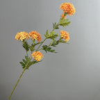 Ramita de Flores Artificiales de Hortensia de Madera, 85 cm, 6 Cabezas, Decoración para Hogar, Bodas y Oficinas