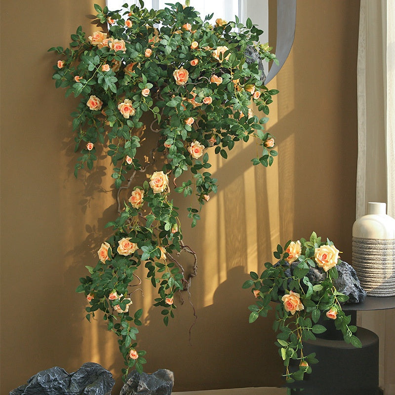 Rosas artificiales de 20" para bodas y eventos - Rosa