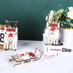 Adorno colgante artificial para decoración navideña - Elk