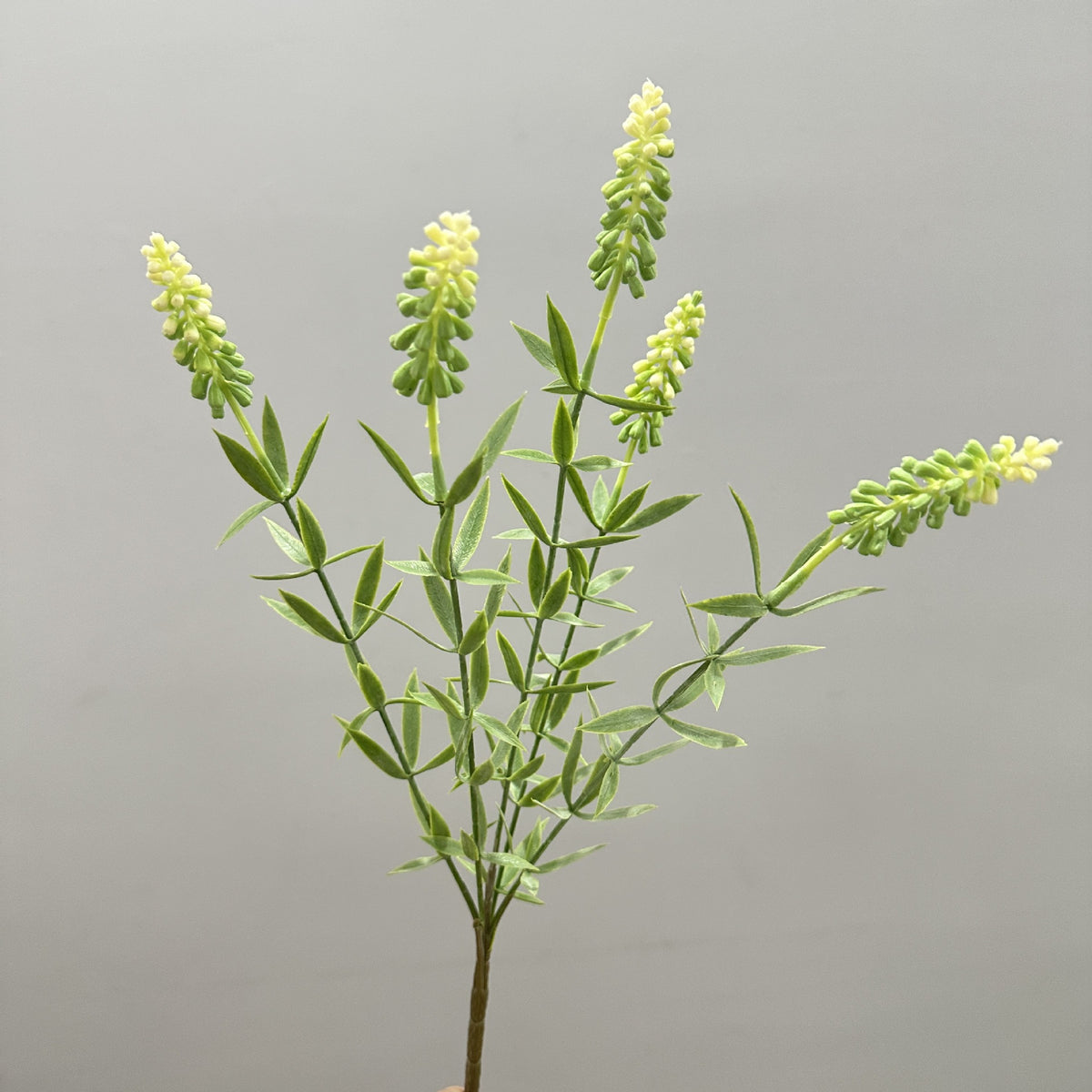 Ramita de Flores Artificiales de Lavanda y Jacinto, 48 cm, Decoración Moderna para Hogar u Oficina