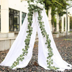 Planta artificial de eucalipto con 146 hojas, enredadera decorativa de 190 cm para bodas y hogar