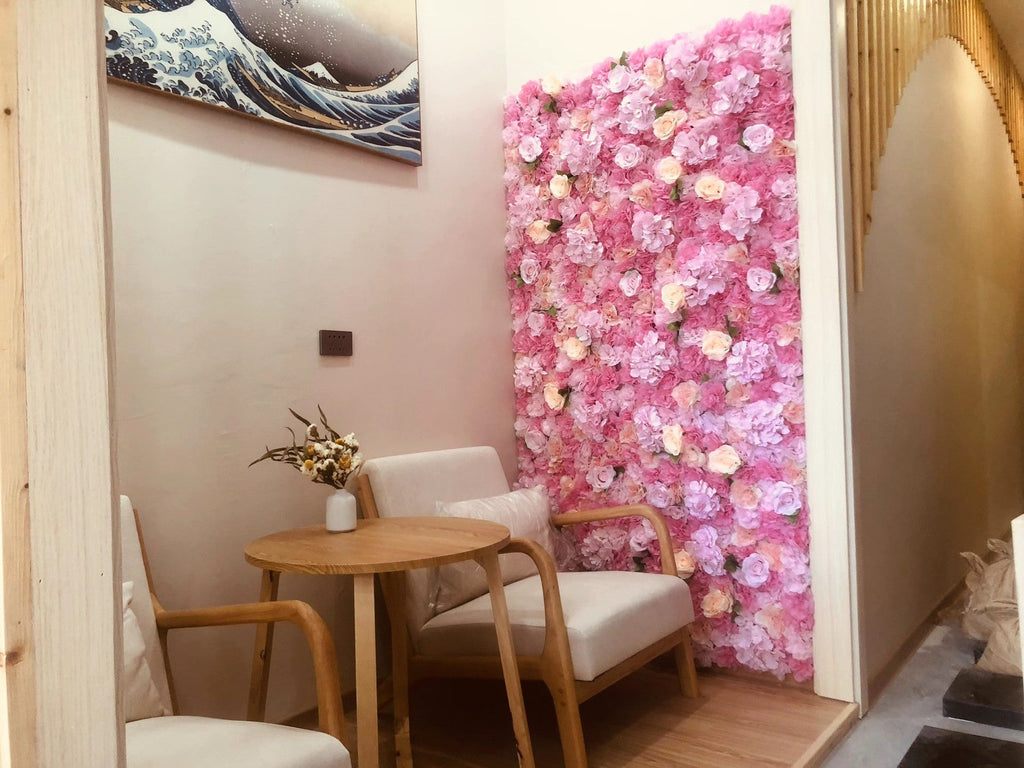 Rosas artificiales con resistencia a los rayos UV 12 piezas para jardín, balcón y terraza