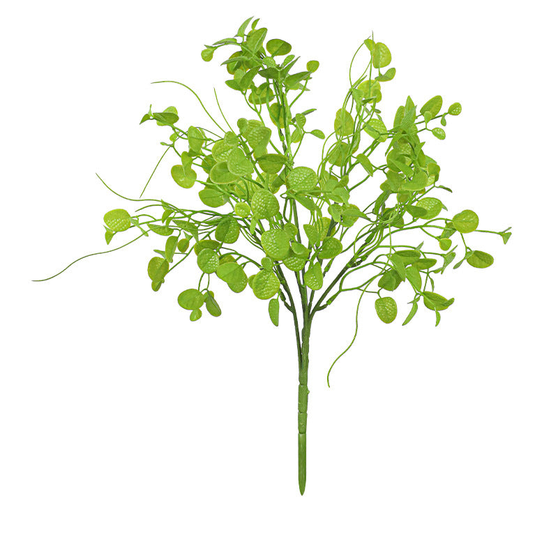 Ramo Artificial de Eucalipto, Dimple Grass y Hierba Persa, 1 Pieza en Forma de Mata, Plástico para Decoración Nórdica y Rústica