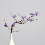 Rama de Flores de Cerezo Artificial, 87 cm, Decoración Interior Estilo Rural y Lujoso