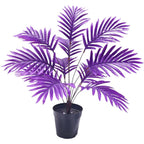 Palmera Areca Artificial de 12 Ramas, 67 cm, Plástico PE/PVC, Decoración Moderna para Hogar y Oficina