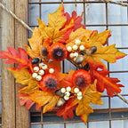 Calabazas artificiales de 12" para jardín, balcón y terraza