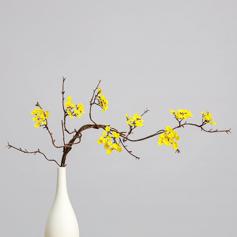 Rama de Flores de Cerezo Artificial, 87 cm, Decoración Interior Estilo Rural y Lujoso