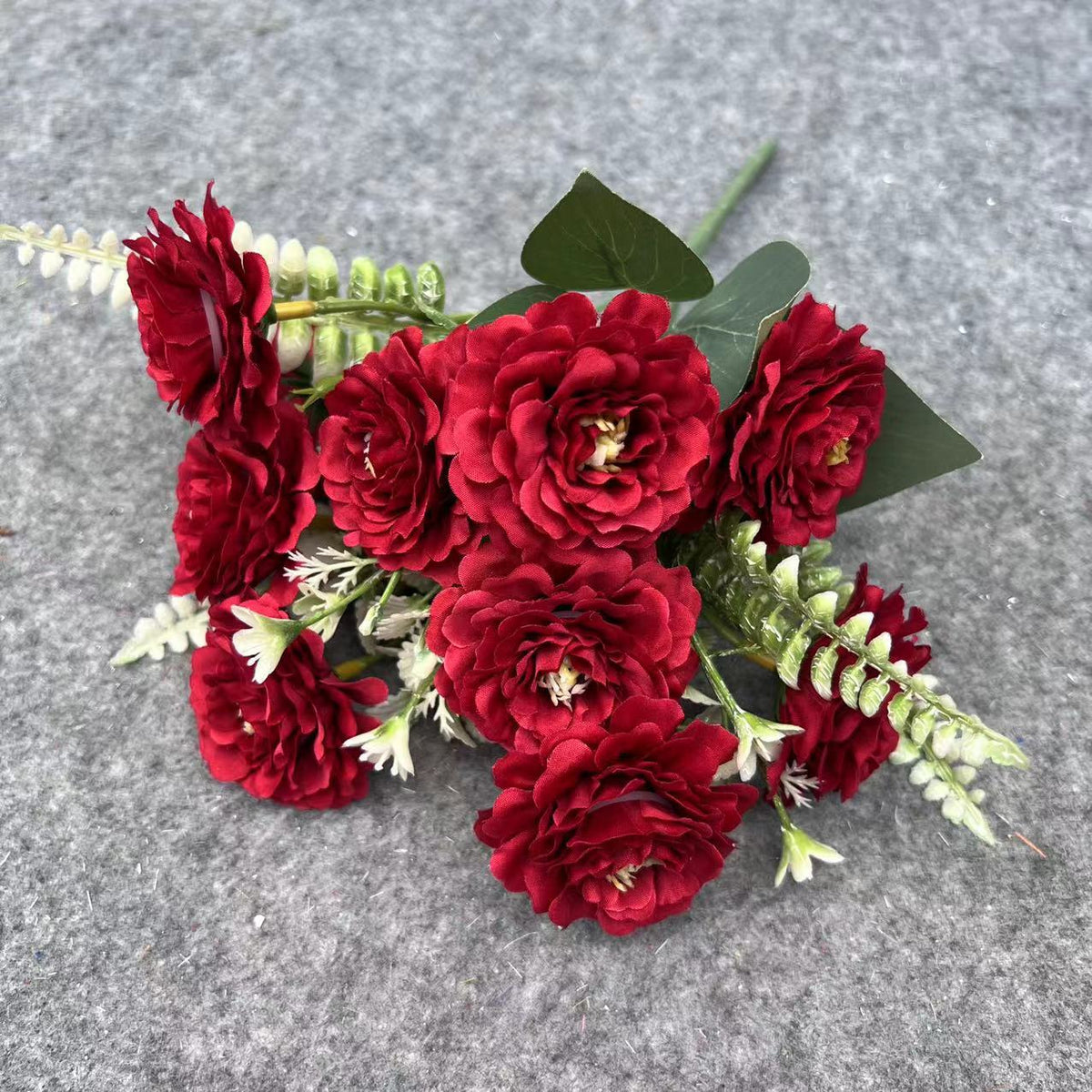Hibiscos artificiales para arreglos florales y proyectos DIY - Rojo