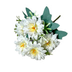 Ramo de Cosmos Artificial con 5 Cabezas de Flor, Tela de Seda Sintética, Estilo Campestre para Boda y Hogar