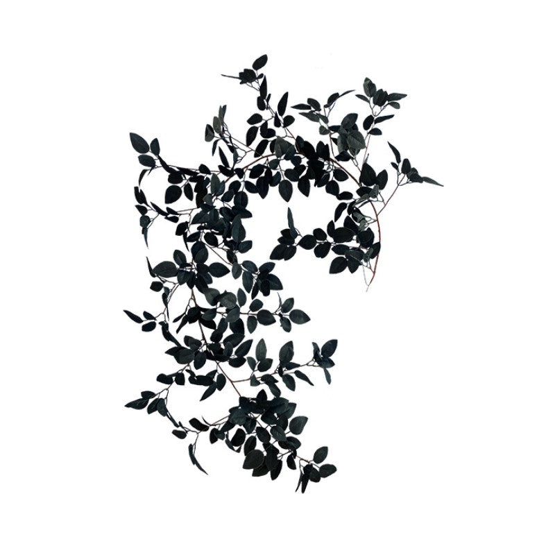 Rosas artificiales de 67" para decoración del hogar, eventos y escaparates - Negro