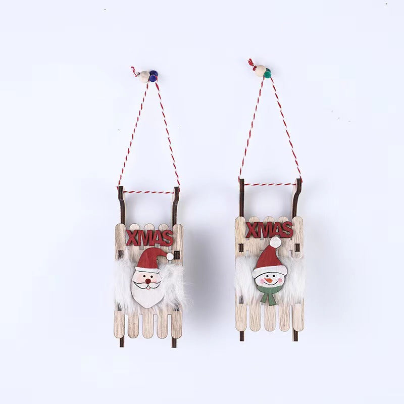 Adorno colgante artificial para decoración navideña