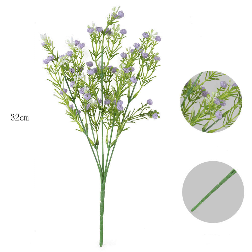 Paniculata artificial con resistencia a los rayos UV para jardín, balcón y terraza