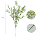 Paniculata artificial con resistencia a los rayos UV para jardín, balcón y terraza - Morado