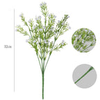 Paniculata artificial con resistencia a los rayos UV para jardín, balcón y terraza - Morado