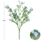 Paniculata artificial con resistencia a los rayos UV de 12" para jardín, balcón y terraza