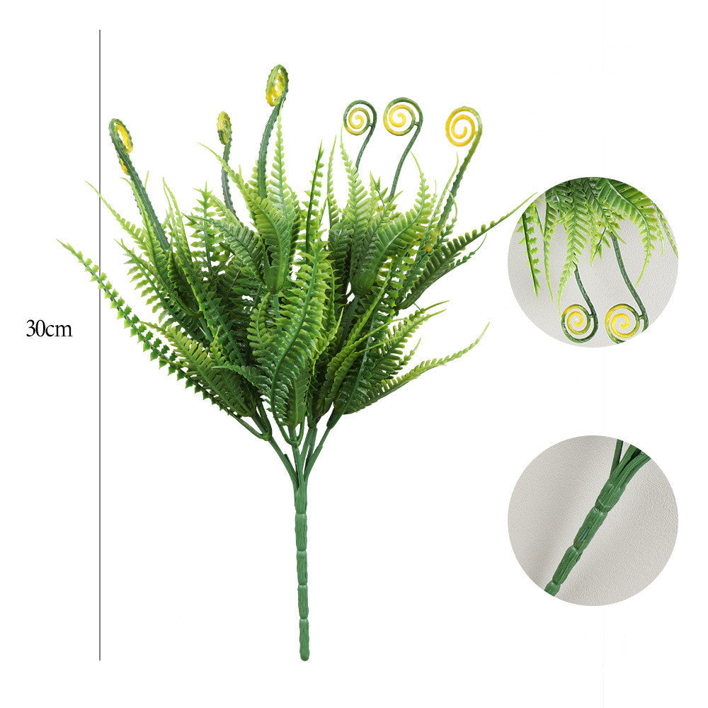 Campanillas artificiales con resistencia a los rayos UV de 14" x 12" para jardín, balcón y terraza - 5