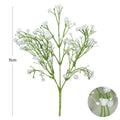 Paniculata artificial con resistencia a los rayos UV de 12" para jardín, balcón y terraza - Rojo