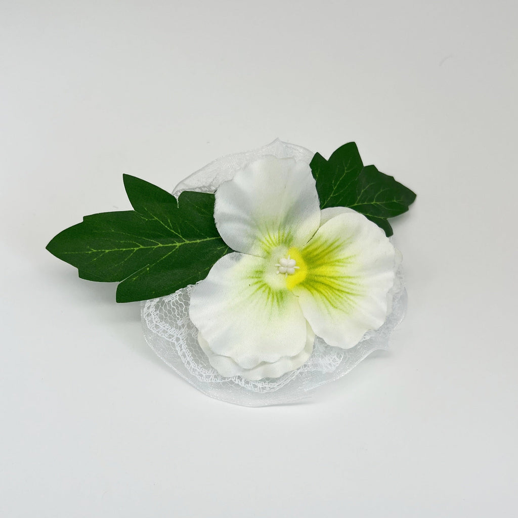Boutonniere artificial de 6" x 5" para bodas y eventos