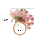 Flores artificiales para bodas y eventos - Blanco verde