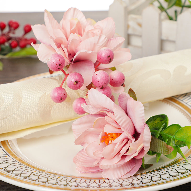 Flores artificiales para bodas y eventos - Blanco