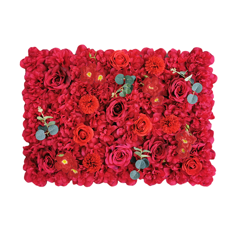 Rosas artificiales con resistencia a los rayos UV de 17" para jardín, balcón y terraza - Blanco/deep champán