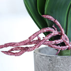 Orquídeas phalaenopsis artificiales con tacto real para decoración del hogar