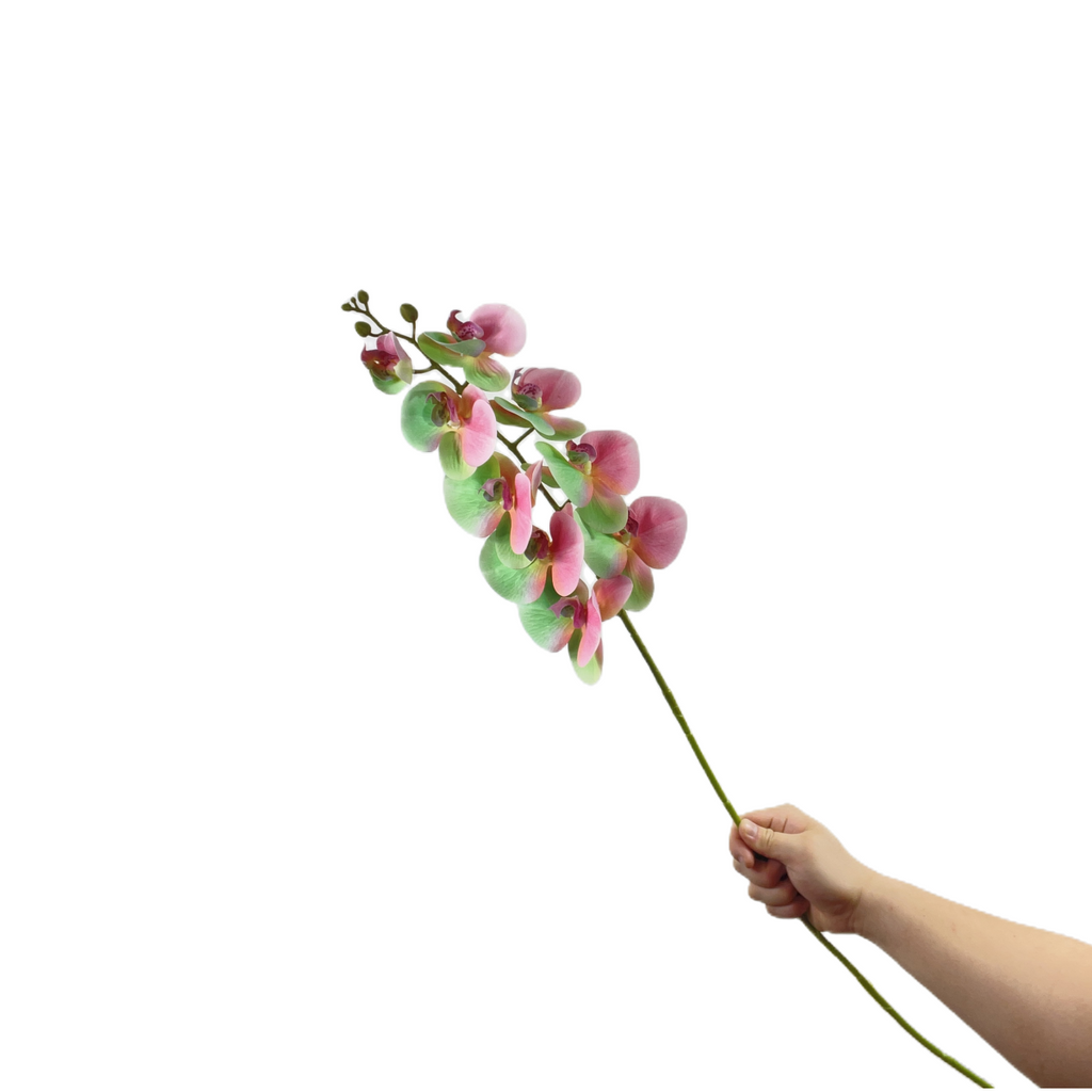 Orquídeas phalaenopsis artificiales de 35" x 3" para bodas y eventos