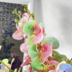 Orquídeas phalaenopsis artificiales de 35" x 3" para bodas y eventos