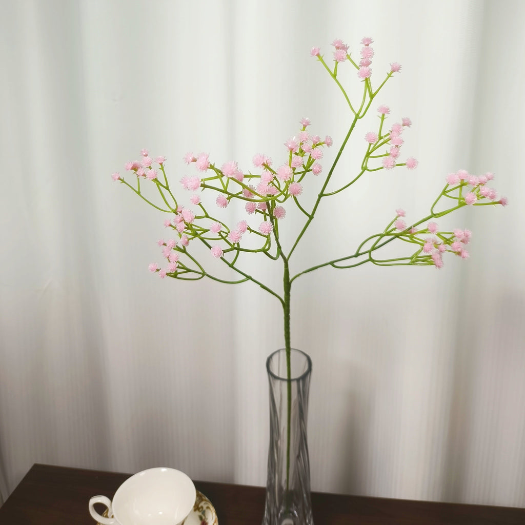 Paniculata artificial con tacto real de 23.6" para jardín, balcón y terraza